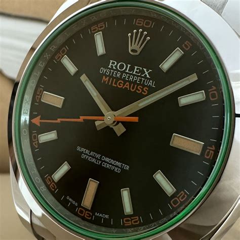 corona sui vetri zaffiro rolex milgauss